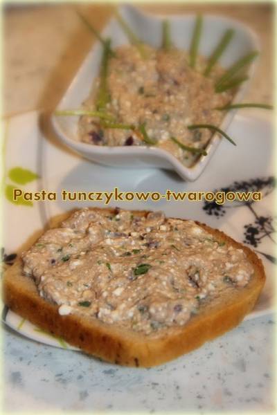 Pasta tuńczykowo-twarogowa