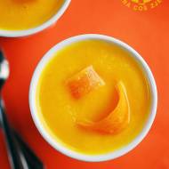 Zupa krem z marchewek i pomarańczy