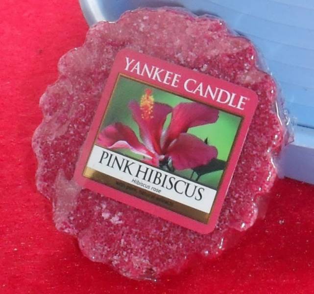 *** Zapachy w moim domu , w mojej kuchni *** Piątki z Yankee Candle PINK HIBISCUS / MIDNIGHT OASIS