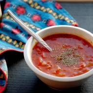 Gęsta zupa pomidorowa