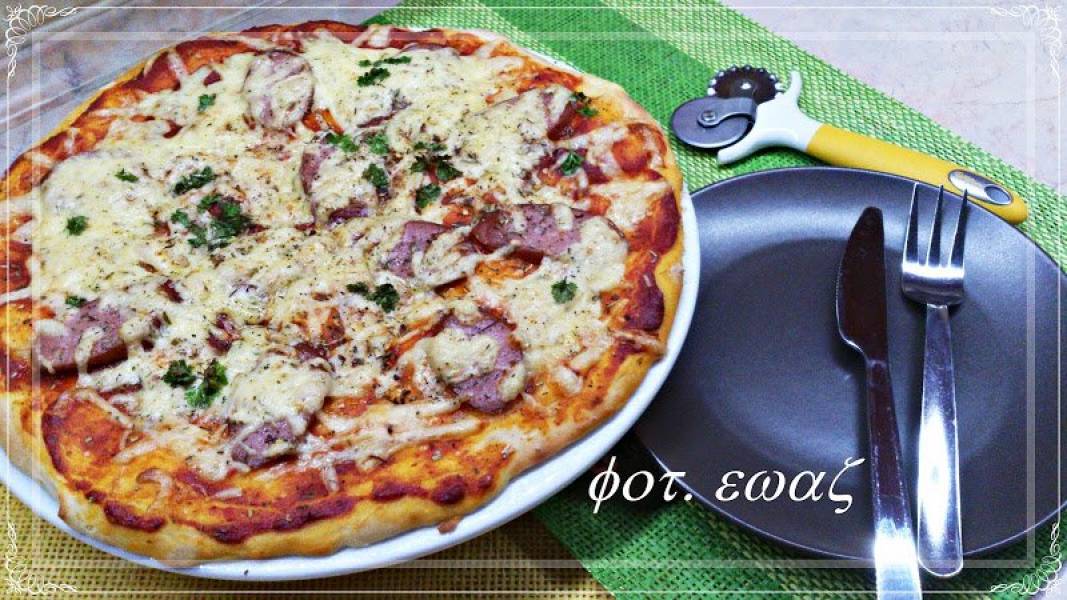 Pizza na cienkim cieście