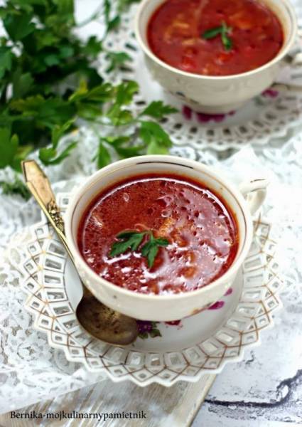 Zupa pomidorowo-porowa - montignac