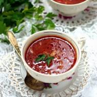 Zupa pomidorowo-porowa - montignac