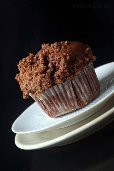 Kawowo-czekaladowe muffiny z tofii