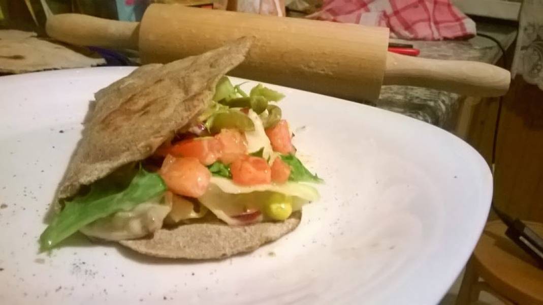 Tortilla z mąki żytniej- dietetycznie