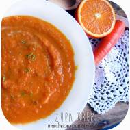 Marchwiowo-pomarańczowa zupa krem
