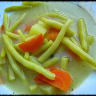 Zupa z fasolki szparagowe żółtej