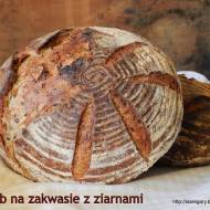 Chleb na zakwasie z ziarnami Hamelman'a