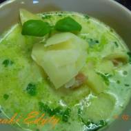Zupa ziemniaczana z pesto - potato and pesto soup