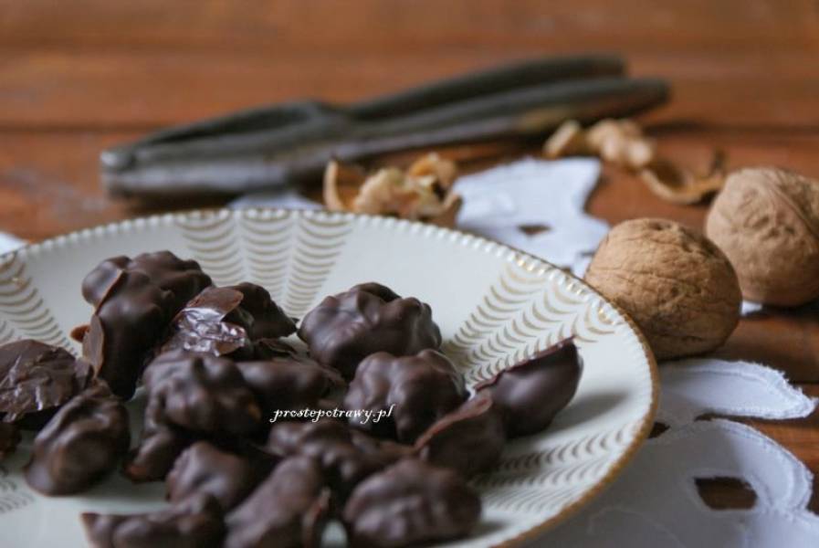 Orzechy w czekoladzie- walentynkowa propozycja