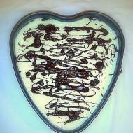 Potrójnie czekoladowe walentynkowe serce