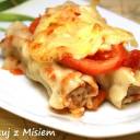 Cannelloni nadziewane mielonym mięsem