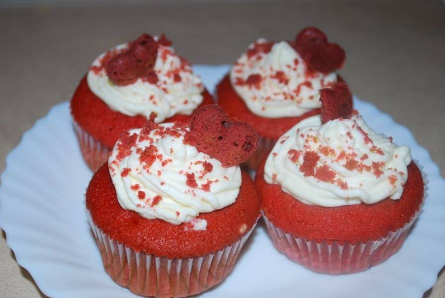 Babeczki red velvet / Red velvet cupcakes