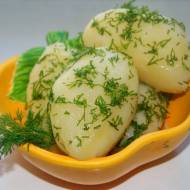 Ziemniaki podwójnie koperkowe z masłem