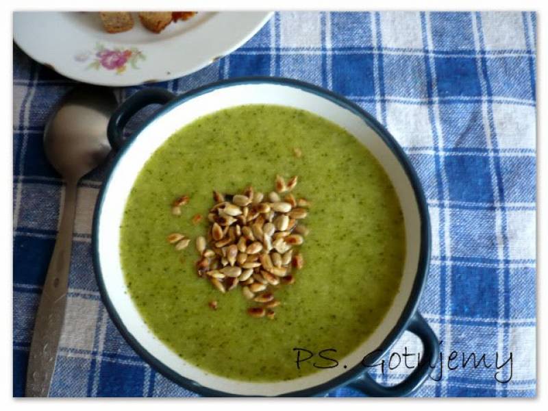 Zupa-krem z brokułów
