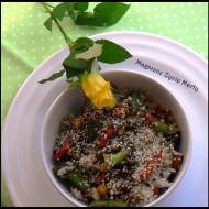 Ryż prowansalski z warzywami i sezamem