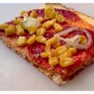 Pizza na kalafiorowym spodzie