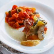 DIETETYCZNE Roladki z miruny z pomarańczą i szynką parmeńską. DIETA NISKOKALORYCZNA