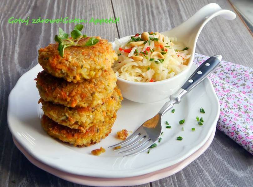 Grünkern-Burger,kotleciki z zielonego orkiszu