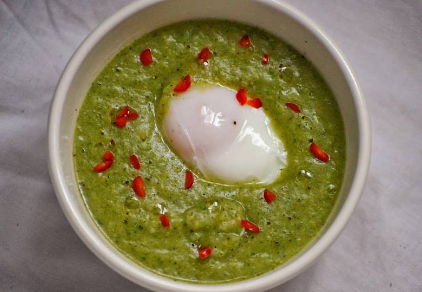 Gęsta zupa-krem z brokułów