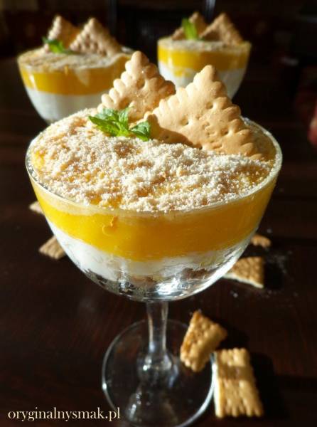 Deser z mango i mascarpone