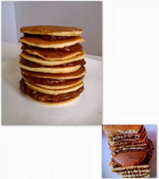 Mini pancakes z mąką migdałową