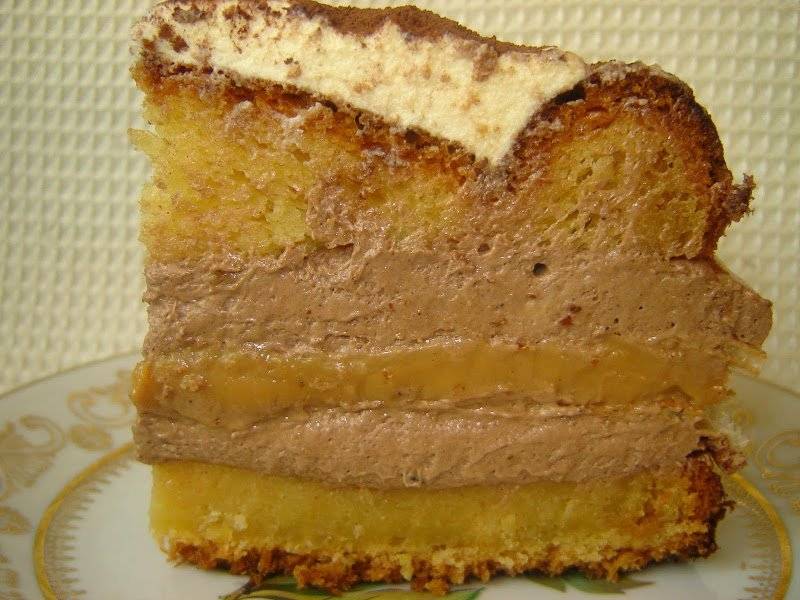 Tort waniliowy na cieście majonezowym
