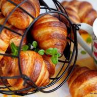 Rogaliki francuskie - Croissants - wypiekanie na śniadanie