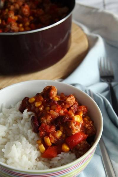 Chilli con carne inaczej