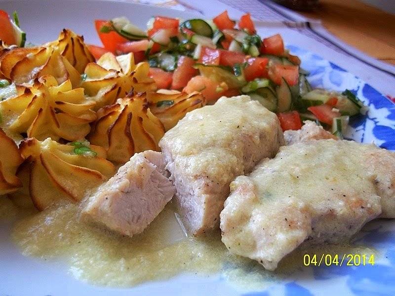Kurczak w sosie cebulowym