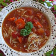 Zupa pomidorowo- cebulowa
