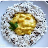 Curry z kurczaka i mango w mleczku kokosowym