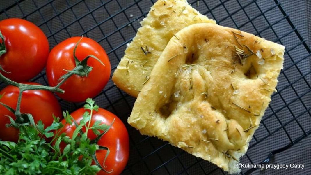 Schiacciata, toskański chlebek