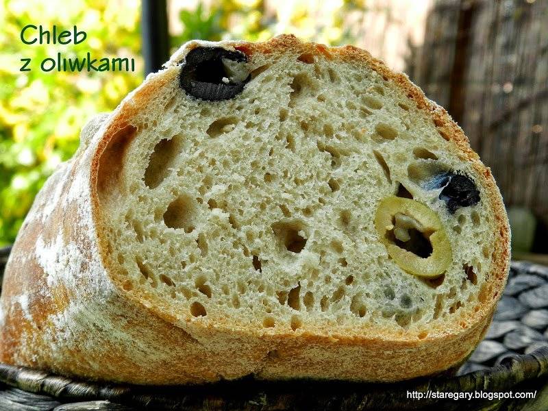 Chleb pszenny z oliwkami Hamelmana