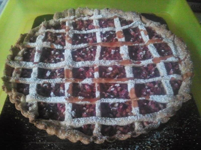 Tarta z rabarbarem