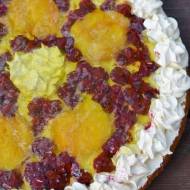 Zalewajka - ciasto z kremem i owocami