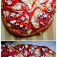 Pizza z mieszanki nisko-węglowodanowej
