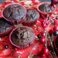 Muffiny potrójnie czekoladowe