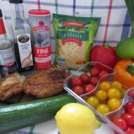Majowe Wyzwanie Blogerek i Blogerów – Sałatka piknikowa z makaronem risini