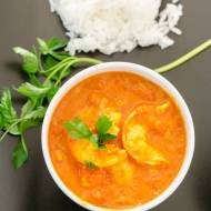 Curry z krewetkami