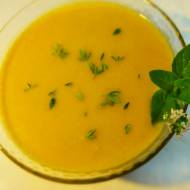 Zupa słoneczna - krem z warzyw z tymiankiem (bez glutenu, mleka i jajek)