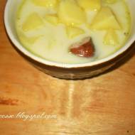 Szybka zupa z kapustą i kiełbaską
