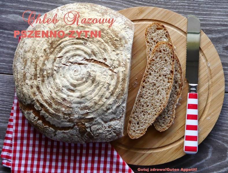 Chleb razowy pszenno-zytni wg J.Hamelmana