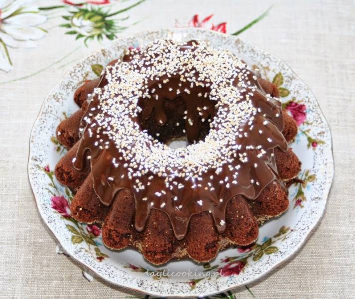 Czekoladowa babka budyniowa