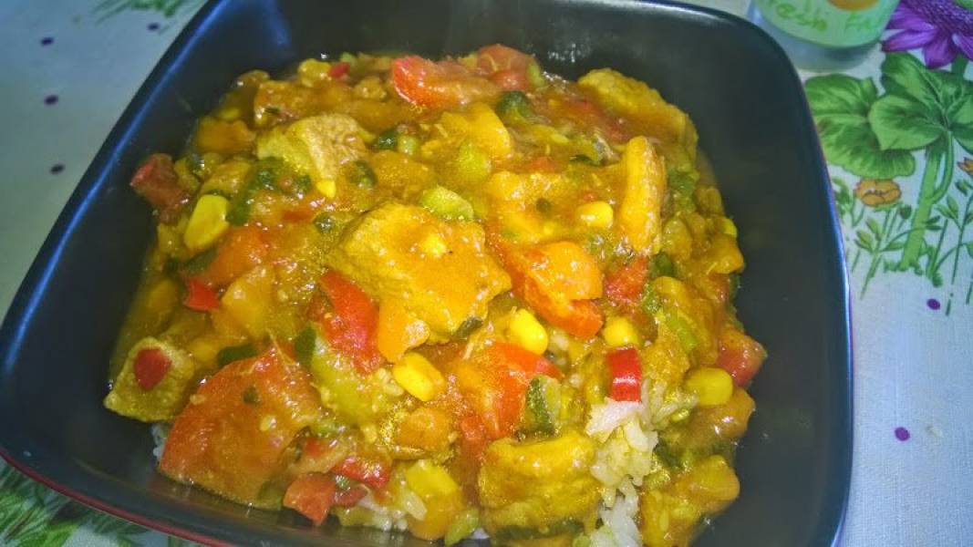 Curry wieprzowe na ostro