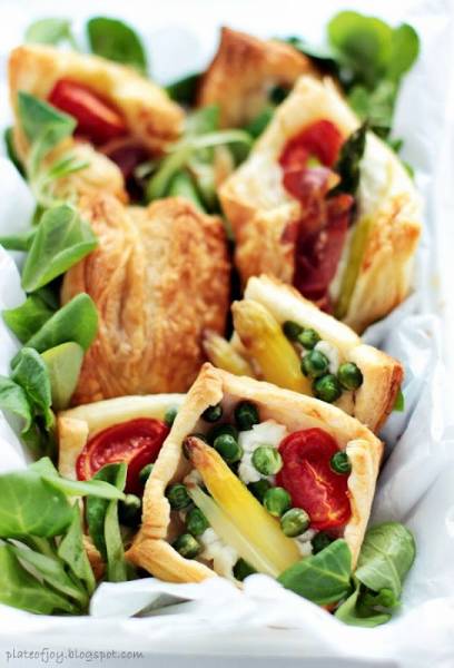 Na piknik - tartaletki z warzywami