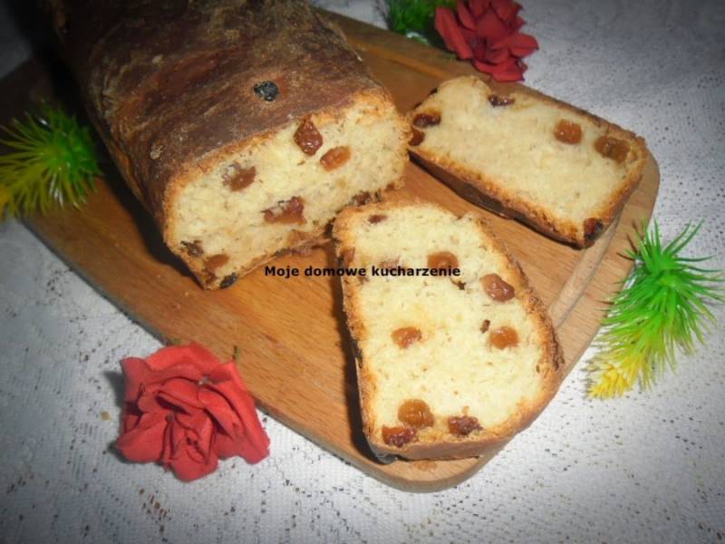 Barmbrack cake z rodzynkami