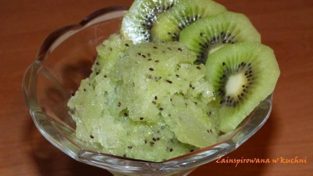 Sorbet z kiwi