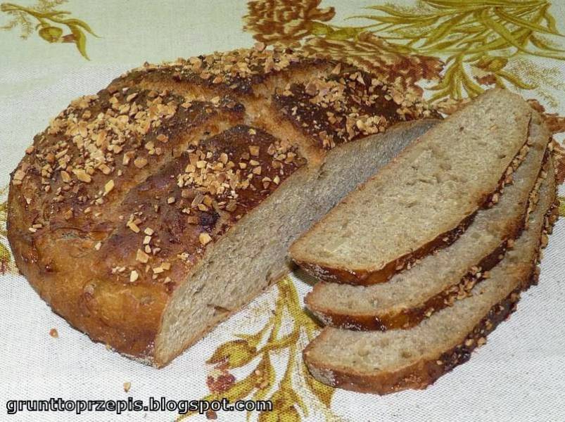 Fiński chleb błyskawiczny - wersja z migdałami