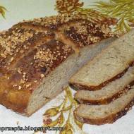 Fiński chleb błyskawiczny - wersja z migdałami